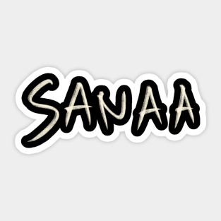 Sanaa Sticker